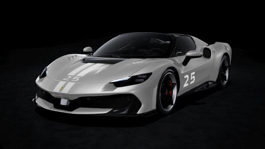 Looksmart 1:43 Ferrari 296 Speciale Aperta - Grigio Squalo with Livery 