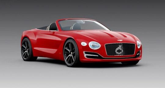 Looksmart 1:43 Bentley EXP 12 Speed 6e - red 