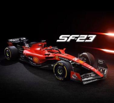 Looksmart 1:43 Ferrari SF-23 Las Vegas Grand Prix 2023 - Cha 
