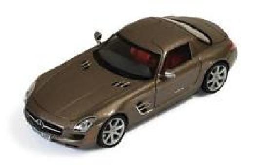 IXO 1:43 Mercedes SLS AMG 2010 - matt grey 