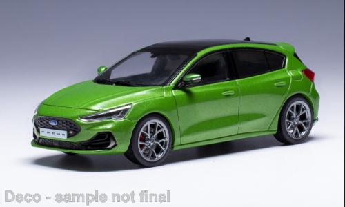 IXO 1:43 Ford Focus ST - metallic-green - 2022 