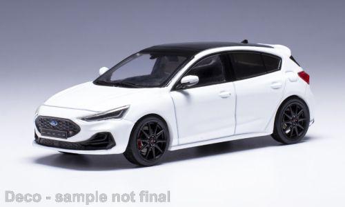 IXO 1:43 Ford Focus ST - white - 2022 