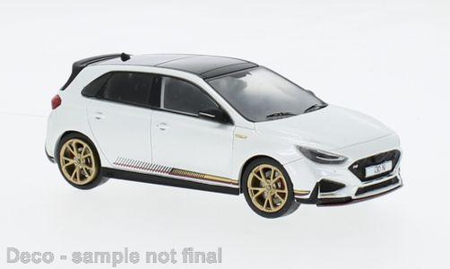IXO 1:43 Hyundai i30 N Drive-N Limited Edition - metallic-weiß 