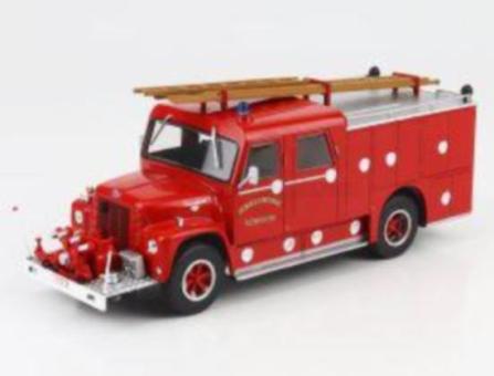 Altaya 1:43 INTERNATIONAL LOADSTAR TYPE 1627 TANKER TRUCK FPT FIRE ENGINE BELGIU 