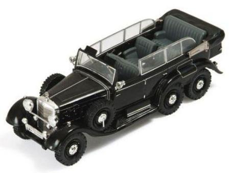 IXO 1:43 Mercedes-Benz G4 W31 Cabriolet 1934 - black 