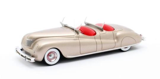 Matrix 1:43 Chrysler Newport Dual Cowl Phaeton LeBaron - 1941 - gold 