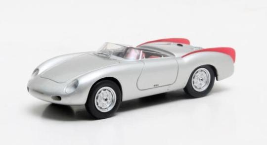 Matrix 1:43 Porsche 356 Zagato Spyder 1958 - silver 