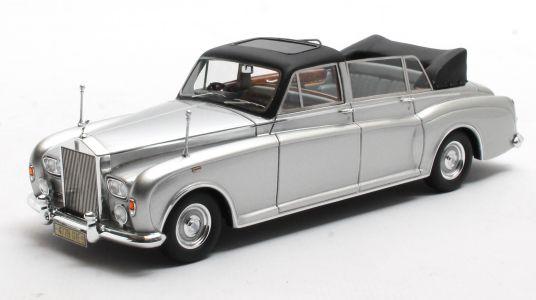 Matrix 1:43 Rolls Royce Phantom VI Landaulette (1973) - silv 