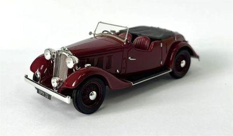 Matrix 1:43 Rover 12HP(P1) Tourer (1934-1935) - maroon 