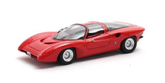 Matrix 1:43 Alfa Romeo 33-2 Coupe Spec 1969 red 