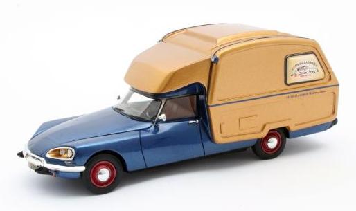 Matrix 1:43 Citroen ID Camper 1973 - blue/gold 