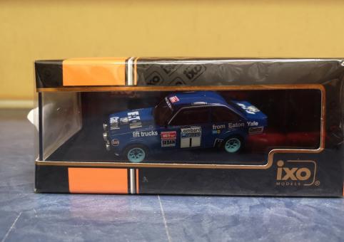 IXO 1:43 Ford Escort MK II, No.1, RAC Rally, 1979 H.Mikkola/A.Hertz 