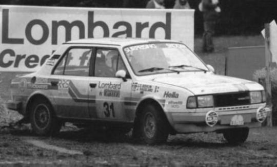 IXO 1:43 Skoda 130 L - #31 - RAC Rallye 1987 