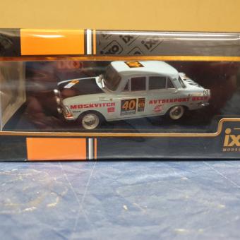 IXO 1:43 Moskwitsch 412 - #40 - Rallye London-Mexiko 1970 