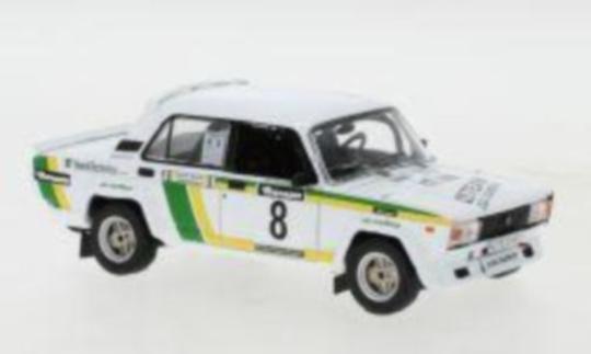 IXO 1:43 Lada 2105 VFTS, No.8, Rallye Valašskaá Zima, V.Blahna/P.Schovanek, 1986 