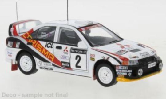 IXO 1:43 Mitsubishi Carisma GT Evo IV, No.2, Rallye WM, RAC 