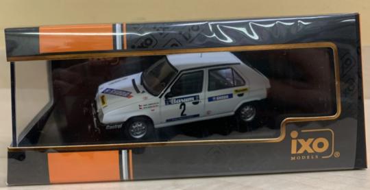 IXO 1:43 Skoda Favorit 136 L, No.2, Rallye Valašskaá Zima, P.Sibera/P.Gross, 198 