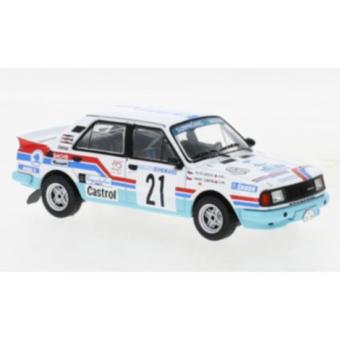 IXO 1:43 Skoda 130 L, No.21, Rallye Bohemia, P.Sibera/P.Gros 