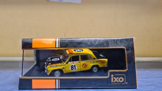 IXO 1:43 Lada 1600 - No.81 - Rallye Acropolis - S.Brundza/A.Brum - 1977 