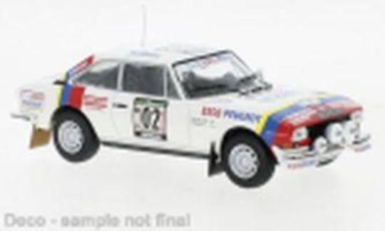 IXO 1:43 Peugeot 504 Coupe V6, No.2, Rally WM, Rallye Cote d Ivoire, J.P.Nicolas 