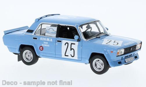 IXO 1:43 Lada 2105 VFTS, No.25, Rally Pribram, V.Chlustina/M.Hrbek, 1986 