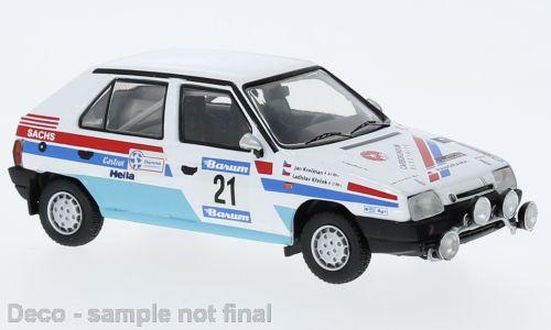 IXO 1:43 Skoda Favorit 136L, No.21, Barum Rally, L.Krecek/J.Krecman, 1990 