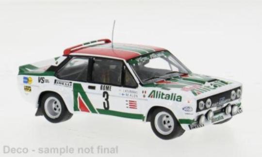 IXO 1:43 Fiat 131 Abarth, Rally Monte Carlo, 1979, #3,    M.Alen, I.Kivimaki 