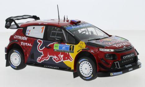 IXO 1:24 Citroen C3 WRC - #1 - Red Bull - Rallye WM - Rallye Mexico  S.Ogier/J.I 