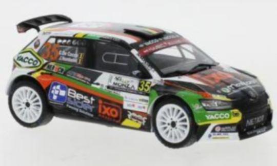 IXO 1:43 Skoda Fabia Rally 2 EVO, No.25, Rallye-Cross, Rally Monte Carlo , A.Mik 