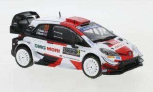 IXO 1:43 Toyota Yaris WRC, No.33, Rallye WM, Rally Monte Carlo , E.Evans/S.Marti 