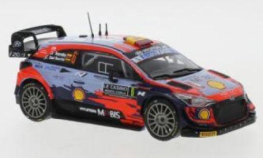 IXO 1:43 Hyundai i20 Coupe WRC, No.6, Rally Monte Carlo , D. 