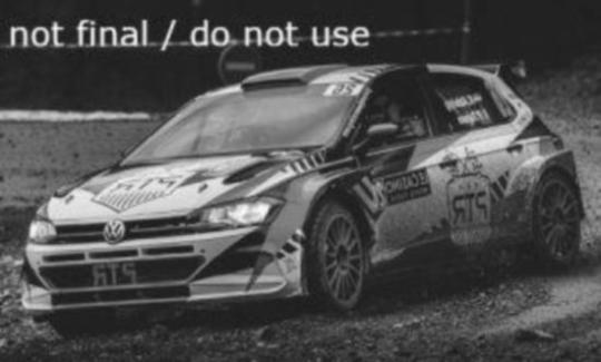 IXO 1:43 VW Polo GTI R5, No.26, Rally Monte Carlo , K.Abbring/P.Tsjoen, 2021 