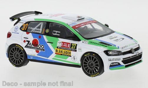 IXO 1:43 VW Polo GTI R5, No.37, Rally Ypres, V.Verschueren/F 