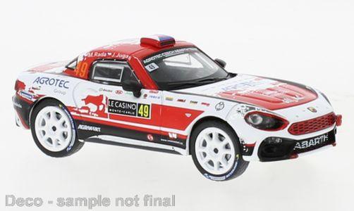 IXO 1:43 Fiat Abarth 124 RGT, No.49, Rallye WM, Rally Monte 