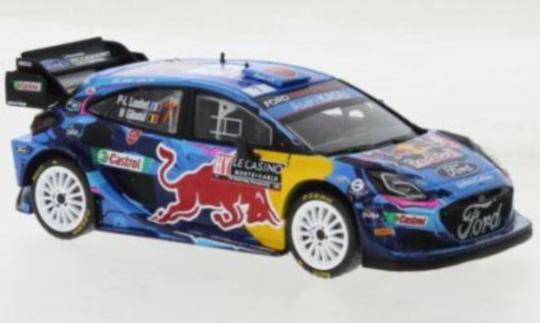 IXO 1:43 Ford Puma, No.7, WRC1, Rally Monte Carlo P.-L. Loubet/N.Gilsoul, 2023 