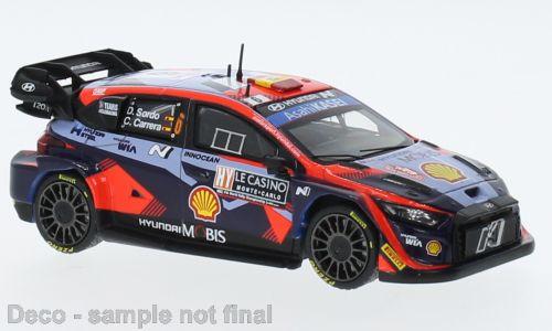 IXO 1:43 Hyundai i20 N, No.6, WRC1, Rally Monte Carlo, D.Sordo/C.Carrera, 2023 