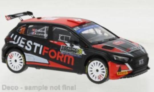 IXO 1:43 Citroen C3, No.22, WRC2, Rally Monte Carlo S.Lefebvre/A.Malfoy, 2023 