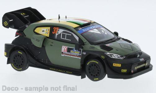 IXO 1:43 Toyota Yaris, No.37, WRC1, Rally Schweden, L.Bertelli/S.Scattolin, 2023 