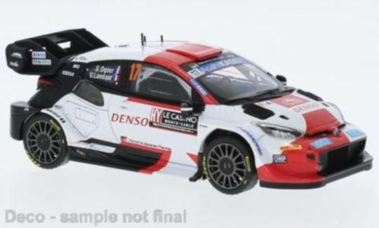 IXO 1:43 Toyota Yaris, No.17, WRC1, Rallye Monte Carlo, S.Ogier/V.Landais, 2023 