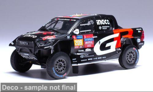 IXO 1:43 Toyota GR DKR Hilux Evo T1U, Rally Dakar, 2024, #20 