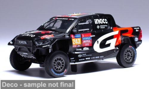 IXO 1:43 Toyota GR DKR Hilux Evo T1U, Rally Dakar, 2024, #24 G.D.Botterill/B.Cum 