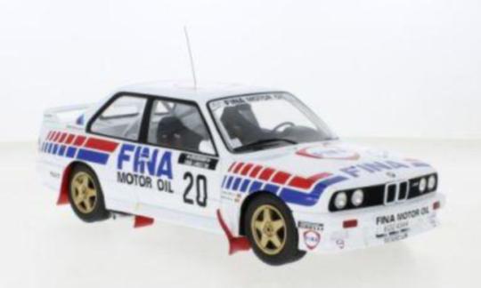 IXO 1:18 BMW M3 E30 - #20 - 1000 Lakes Rally - M.Duez/A.Lopes - 1989 