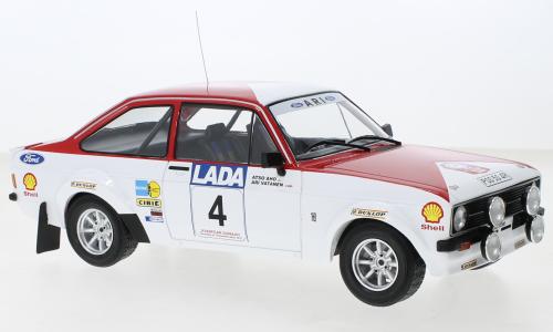 IXO 1:18 Ford Escort MK II RS 1800 - #4 - 1000 Lakes Rallye 1977 - A. Vatanen / 