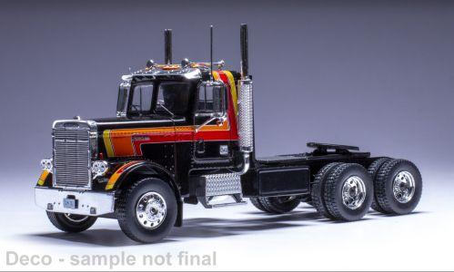 IXO 1:43 Freightliner FLC 120 64 T - black - 1977 