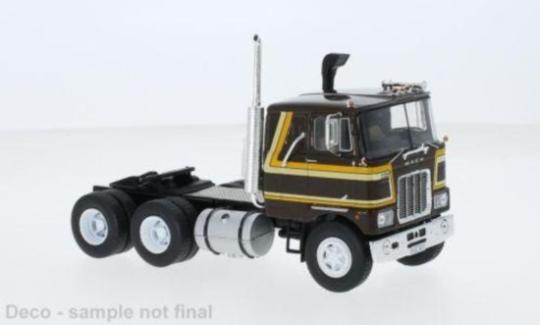 IXO 1:43 Mack Serie F - brown - 1977 