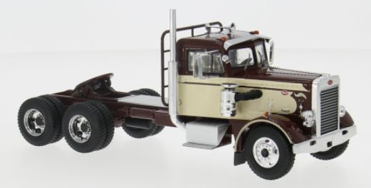 IXO 1:43 Peterbilt 281, brown/beige, 1955 