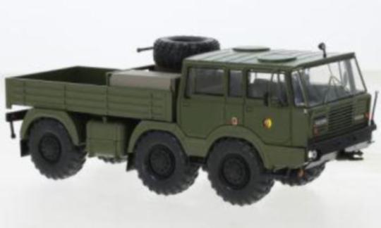 IXO 1:43 Tatra 813 6x6 NVA (1968) - oliv 