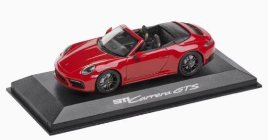 Minichamps 1:43 Porsche 992 Carrera GTS Cabriolet - red 