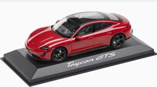 Minichamps 1:43 Porsche Taycan GTS - red 