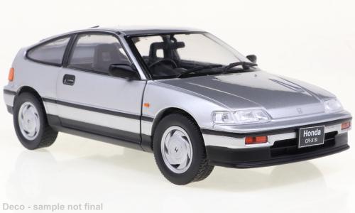 White Box 1:24 Honda CR-X - silver - 1987 